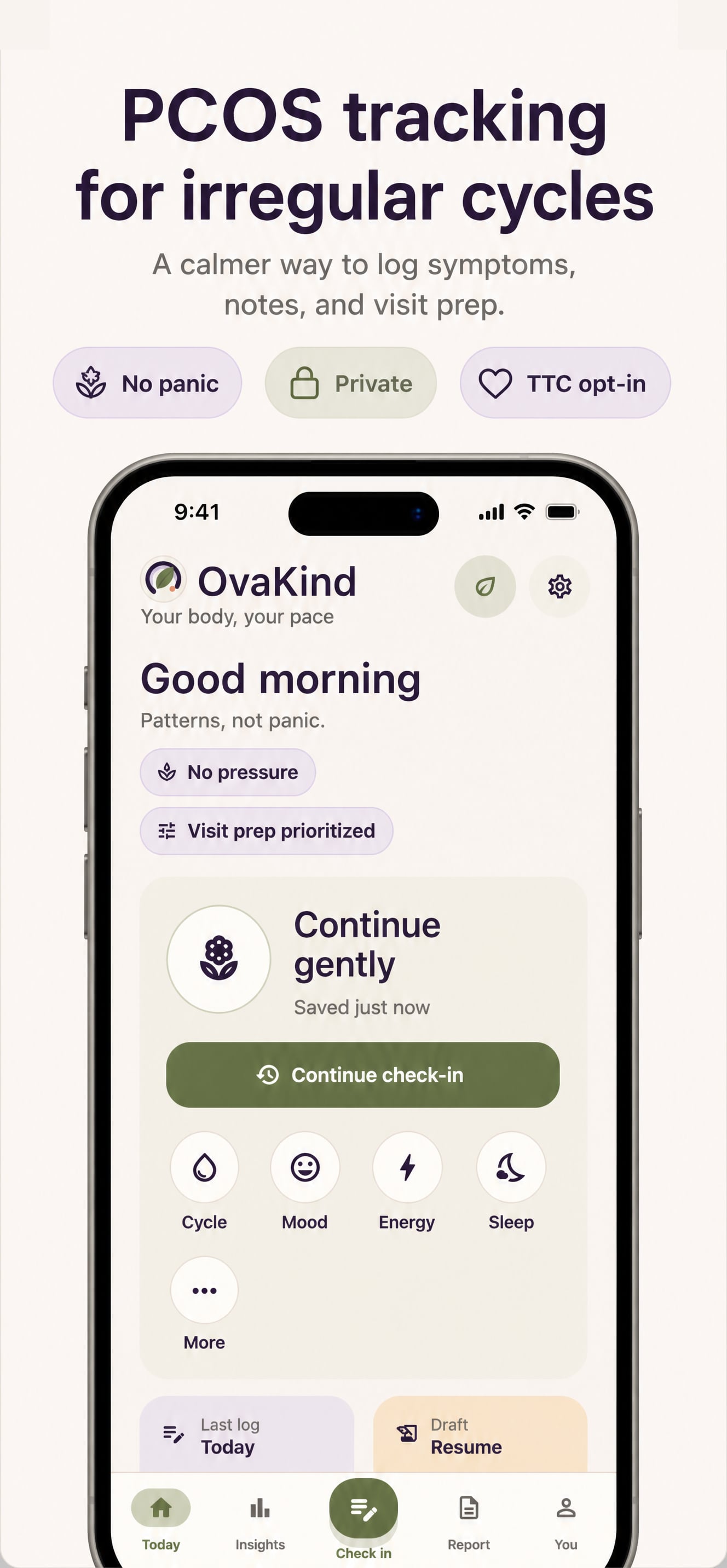 OvaKind finished store screenshot in the gallery wall