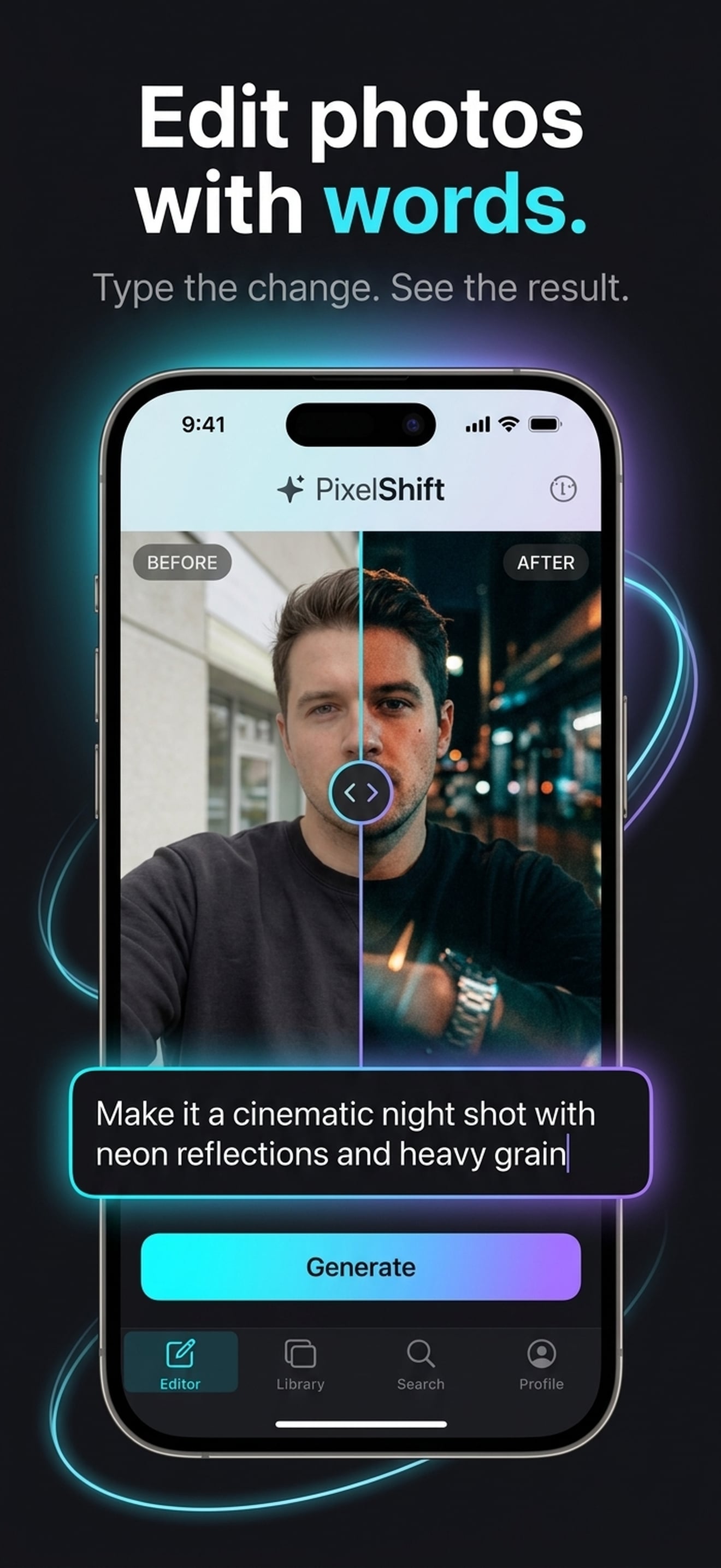 PixelShift finished store screenshot in the gallery wall