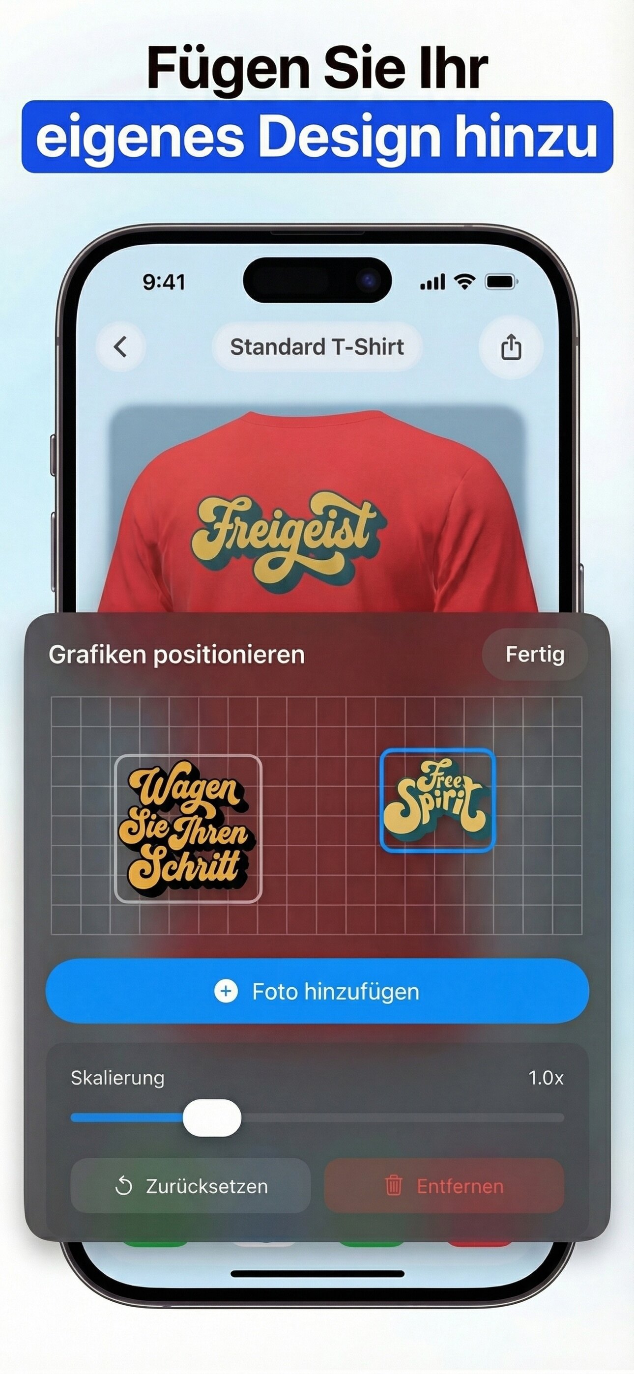 ThreadCam German localized App Store screenshot