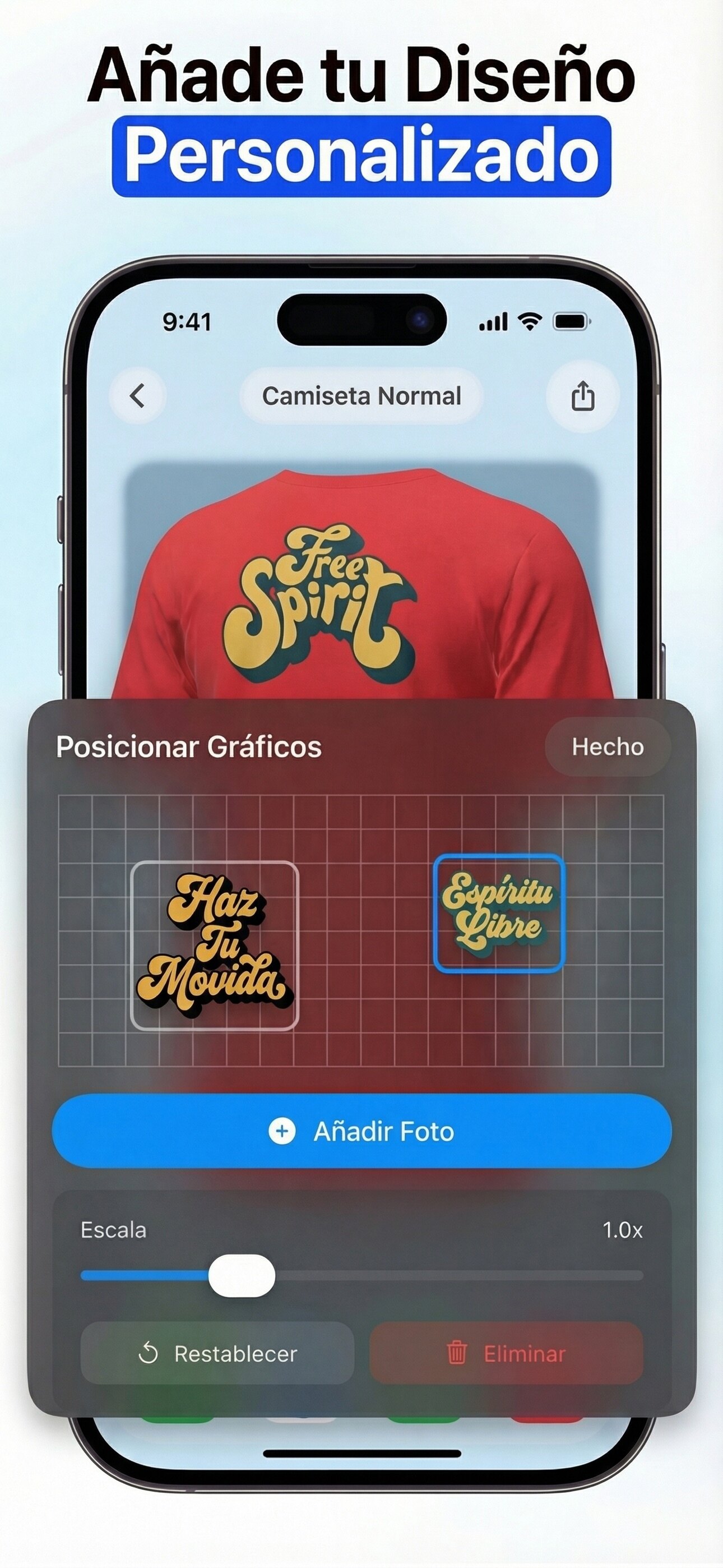 ThreadCam Spanish localized App Store screenshot