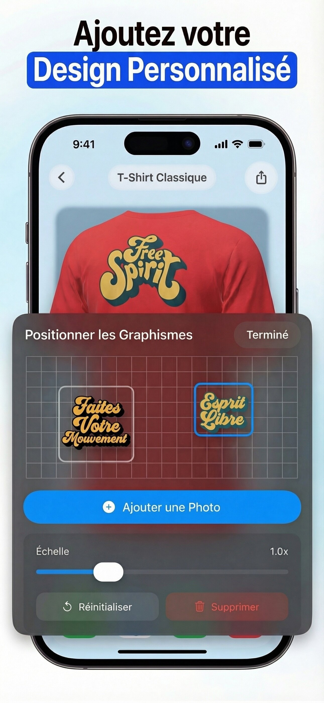ThreadCam French localized App Store screenshot